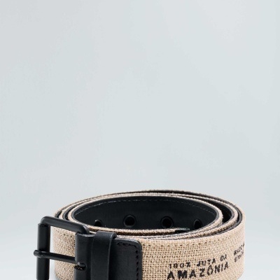 Cinto juta eco Osklen E-Leather