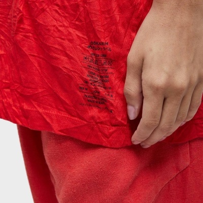 T-shirt Wrinkled Color Osklen