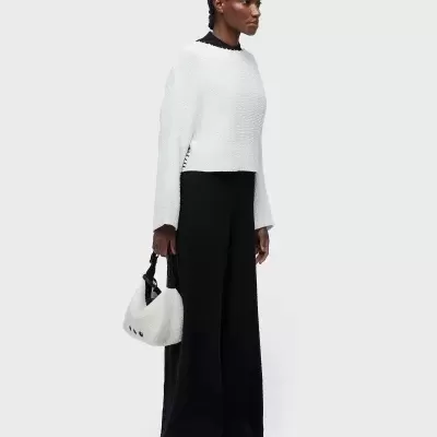 Blusa Tricot Bouclet Pespontos Osklen