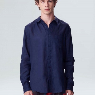 Camisa Classic Linen Ml Osklen