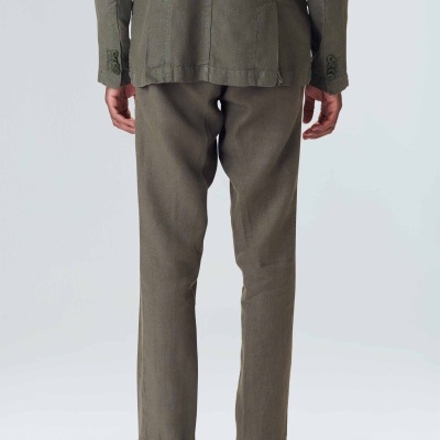 Calcas Alfaiataria Linen Classic Osklen