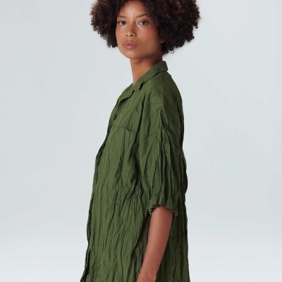 Camisa Over Wrinkled Osklen