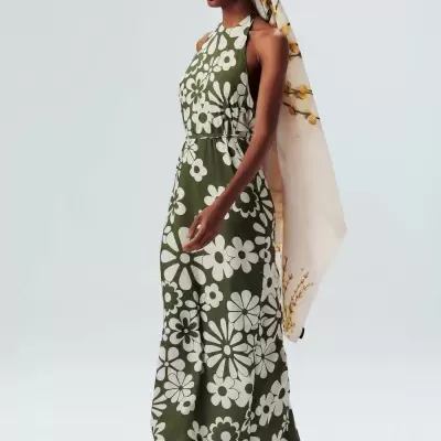 Vestido Transpasse Holiday Long Osklen