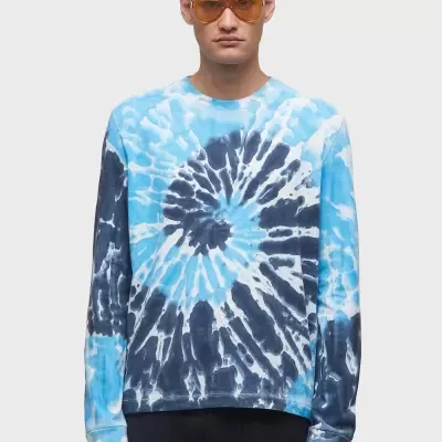 T-shirt Tie Dye Blue Osklen