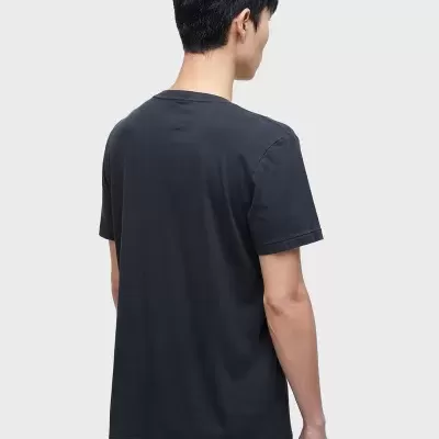 T-shirt Soft Used Brasao Rosa Osklen