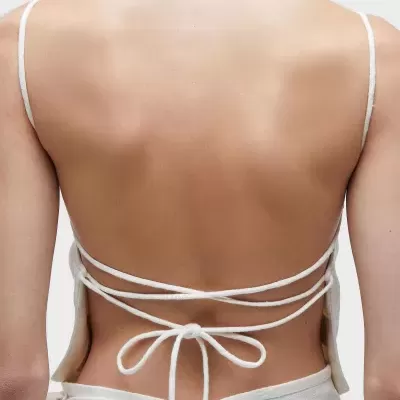 Top Frente Única Linen Atelier Osklen