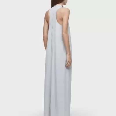 Vestido superlight gola raglan