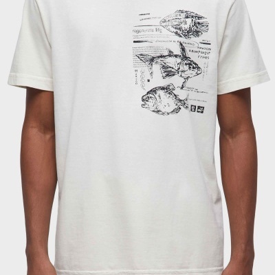T-shirt Stone Amazon Fishes Osklen