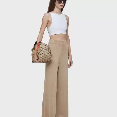 Calça tricot cortica