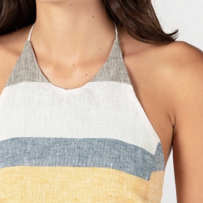 Top Cropped Stripes Colors Osklen