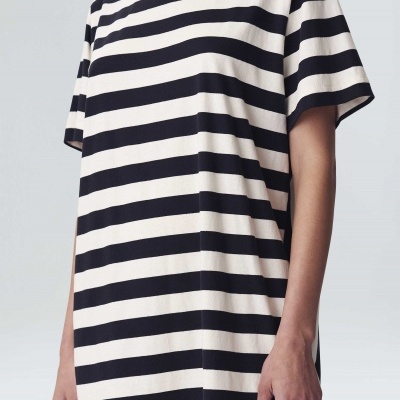 Vestido Curto Tagete Stripes Osklen