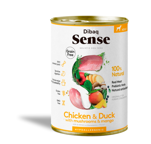 Dibaq Sense Frango e Pato - Adulto Dibaq Sense Frango e Pato - Adulto