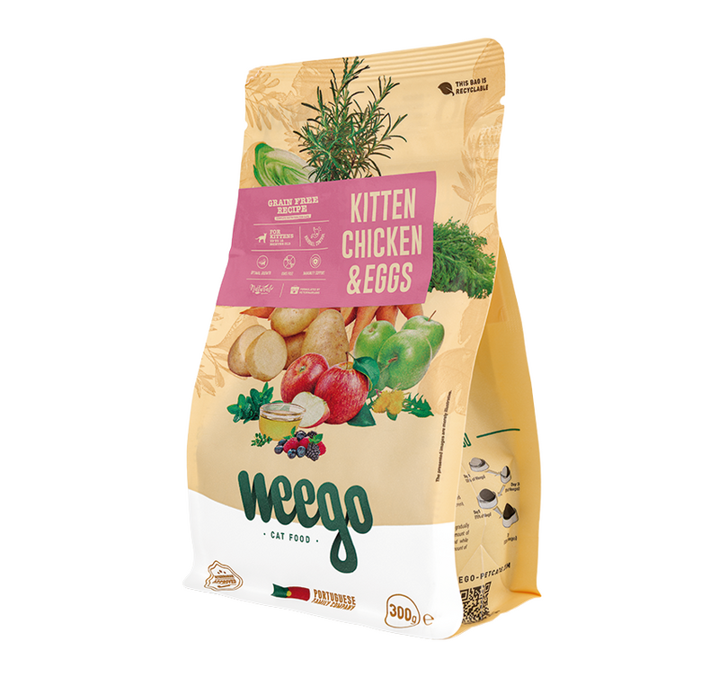 Weego Cat Food Chicken & Eggs - Kitten Weego Cat Food Chicken & Eggs - Kitten