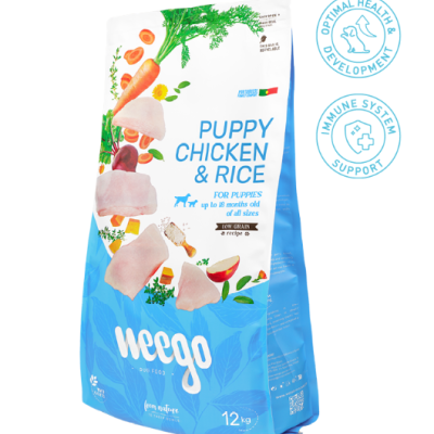 Weego Dog Food Puppy Chicken & Rice Low Grain