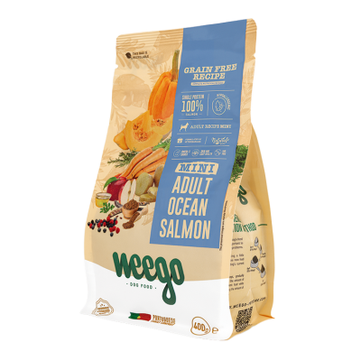 Weego Grain Free Dog Food Adult Ocean Salmon Mini