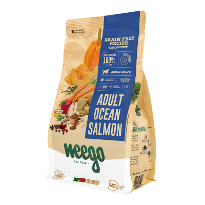 Weego Grain Free Dog Food Adult Ocean Salmon 2kg