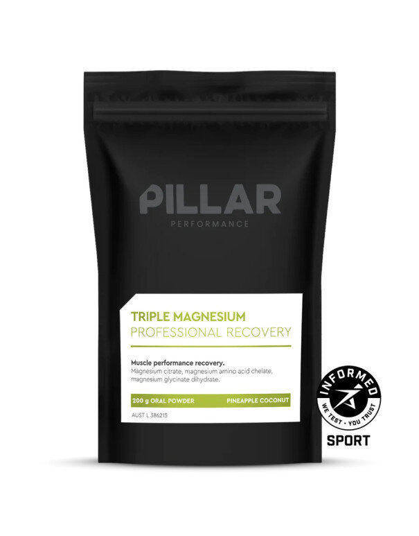 PILLAR TRIPLE MAGNESIUM ANANAS-COCO 200g (Bolsa)