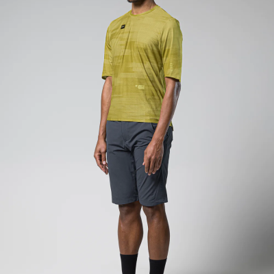 CAMISOLA&#x20;GOBIK&#x20;MANGA&#x20;CURTA&#x20;VOLT&#x20;HOMEM&#x20;SPLIT&#x20;GREEN