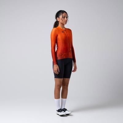 JERSEY&#x20;GOBIK&#x20;MANGA&#x20;COMPRIDA&#x20;CX&#x20;PRO&#x20;3.0&#x20;UNISEXO&#x20;BURN&#x20;ORANGE