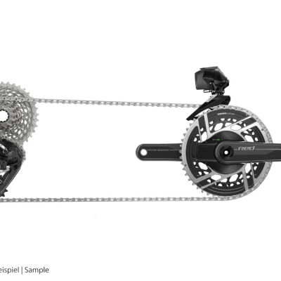 GRUPO SRAM RED AXS ROAD ROAD GROUP 2x12 | POWERMETER CRANK 48-35 TEETH