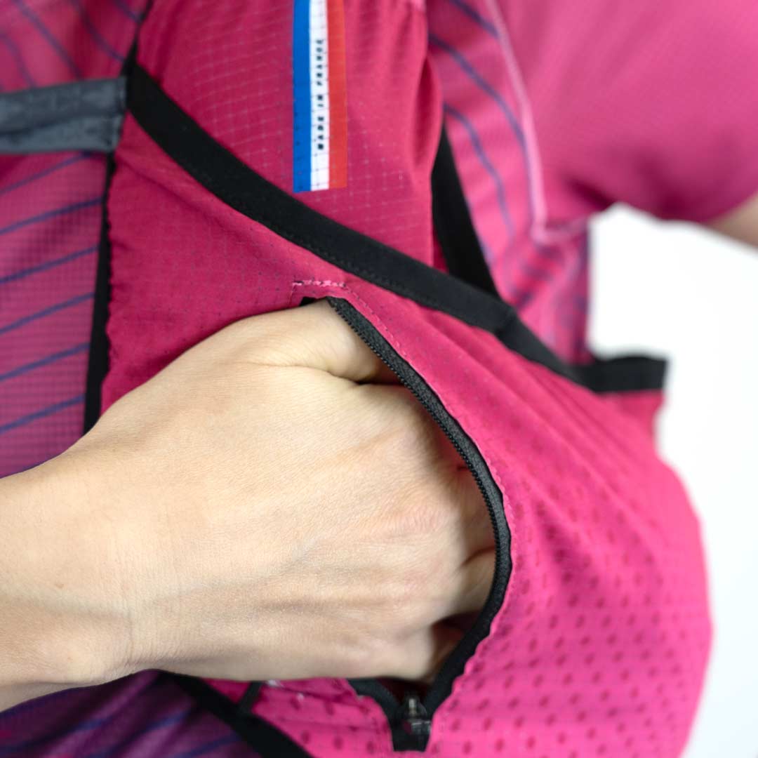 Colete de hidratação ULTRALIGHT 5L FUSCHIA | RaidLight