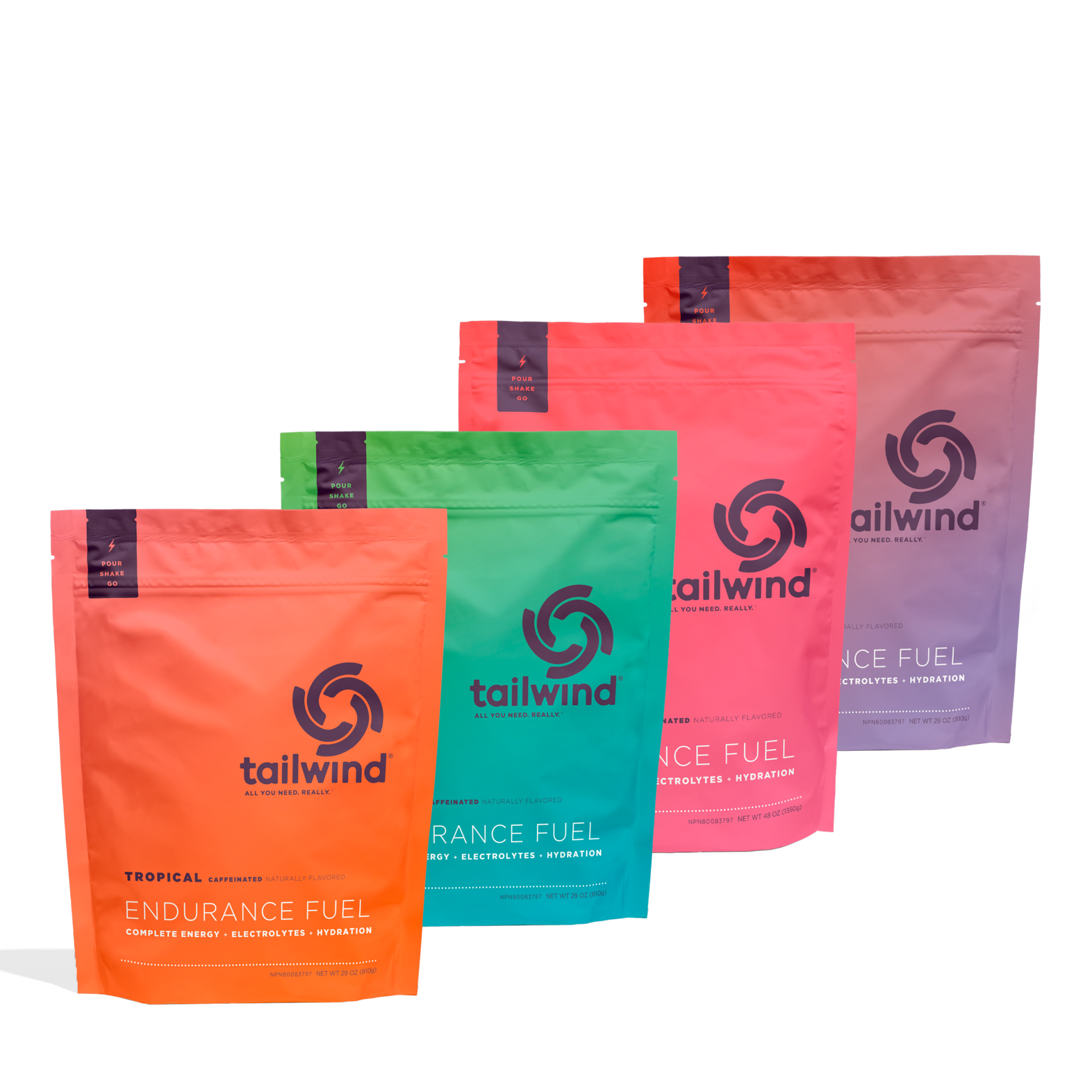 CAFFEINATED ENDURANCE 30 SCOOPS | Tailwind Nutrition
