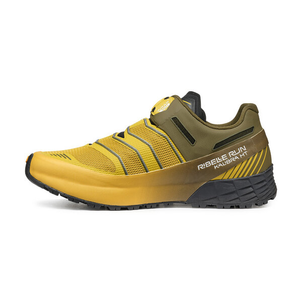 Sapatilha de Trail RIBELLE RUN KALIBRA HT OIL YELLOW IVY GREEN| SCARPA