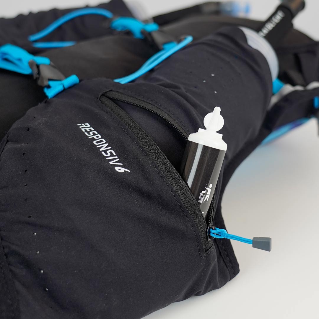 Colete de Hidratação RESPONSIV VEST 18L BLACK BLUE | RaidLight