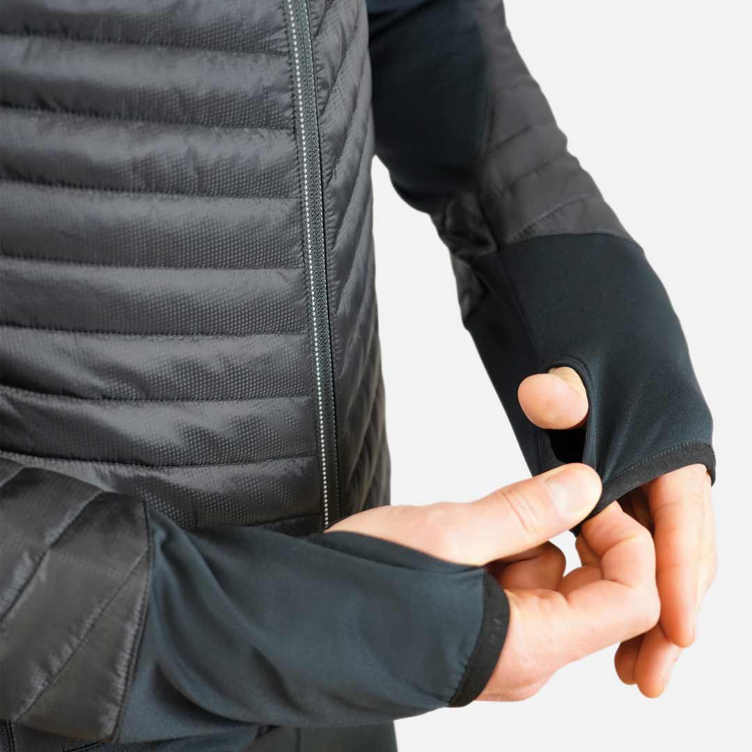 CASACO HYBRID SORONA BLACK | RAIDLIGHT