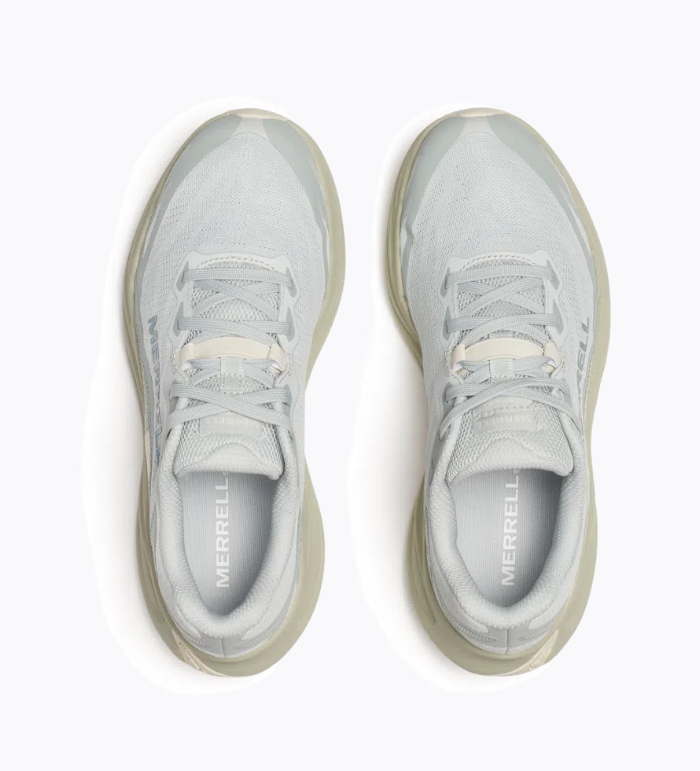 Sapatos desportivos cinza claro Merrell com sola bege