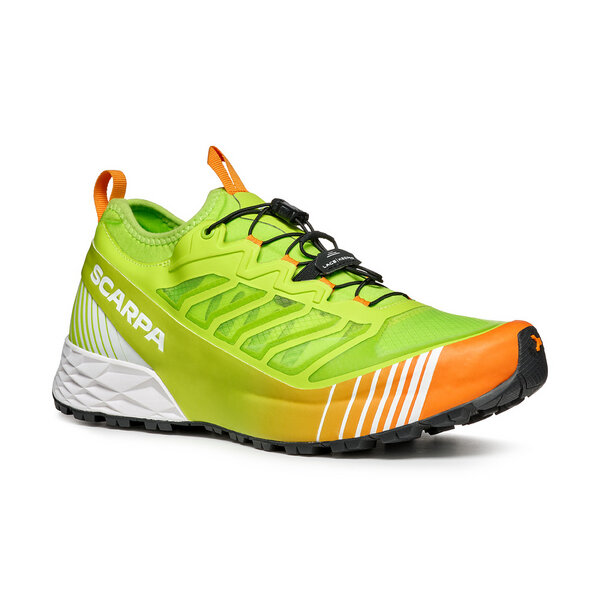 Sapatilha de Trail RIBELLE RUN NEON GREEN ORANGE| SCARPA