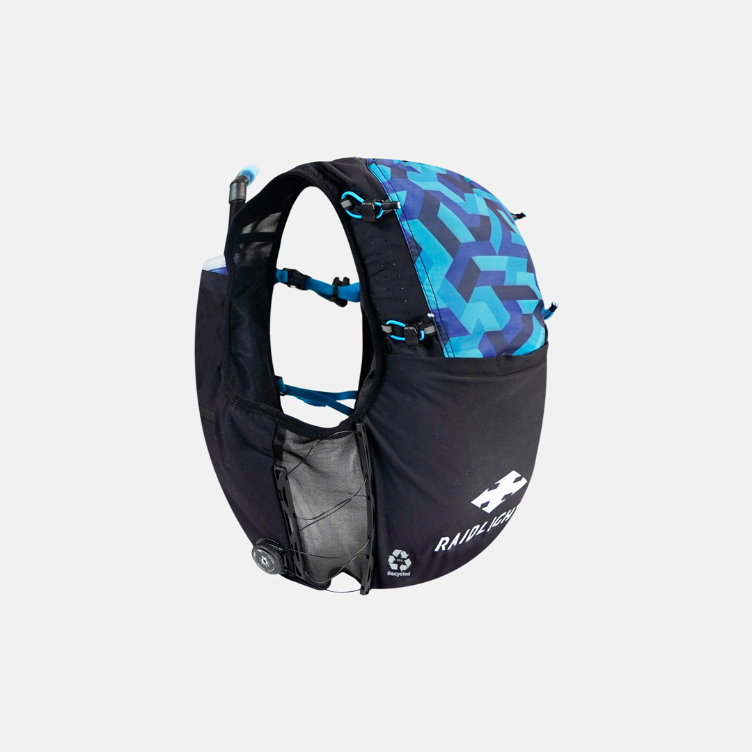 Colete de Hidratação RESPONSIV VEST 18L BLACK BLUE | RaidLight