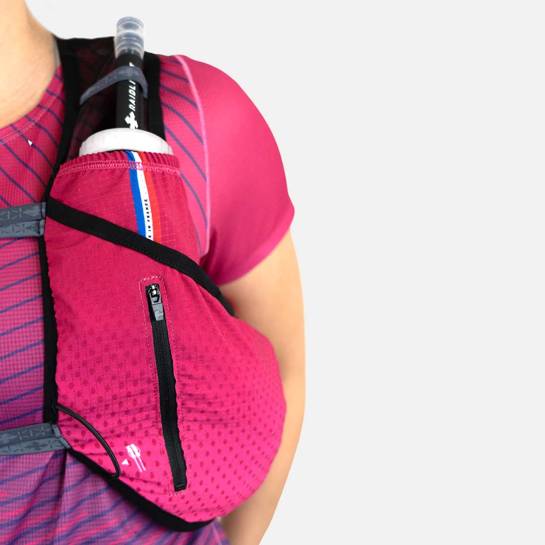 Colete de hidratação ULTRALIGHT 5L FUSCHIA | RaidLight