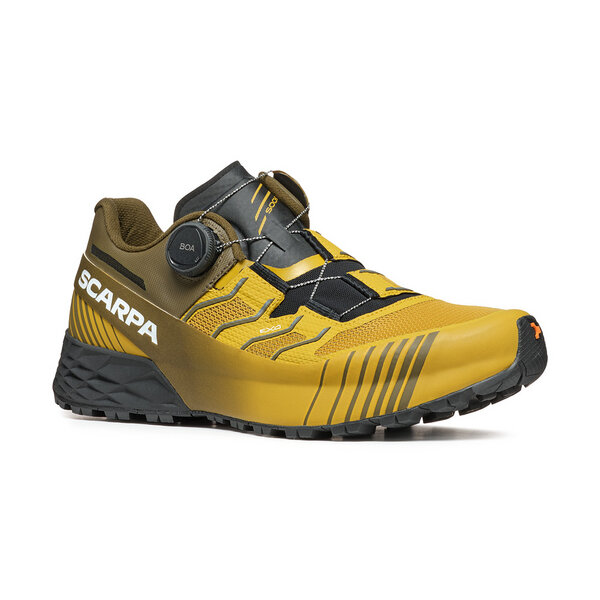 Sapatilha de Trail RIBELLE RUN KALIBRA HT OIL YELLOW IVY GREEN| SCARPA