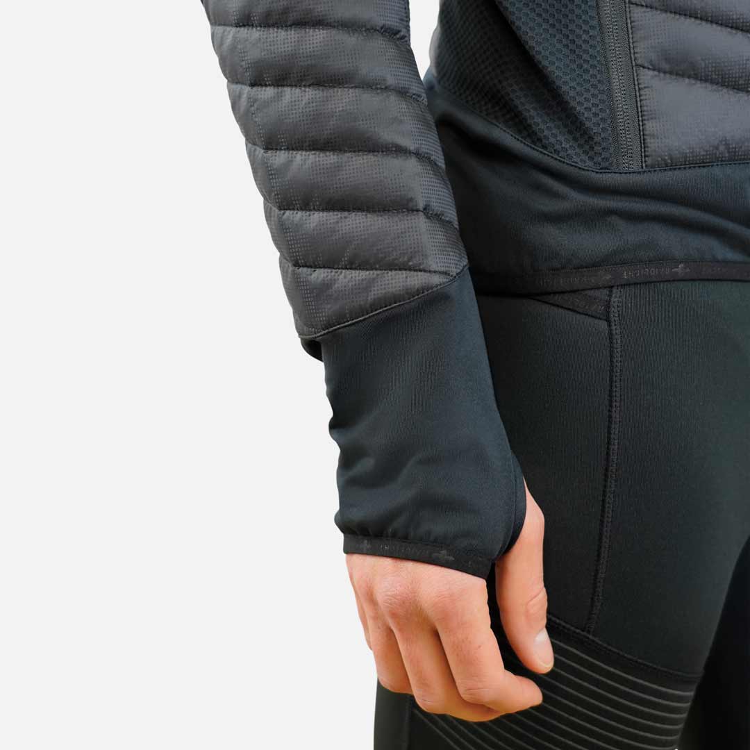 CASACO HYBRID SORONA BLACK | RAIDLIGHT