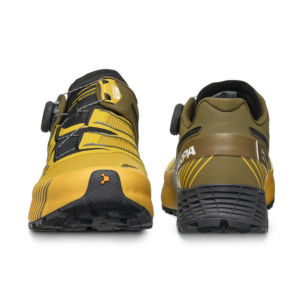 Sapatilha de Trail RIBELLE RUN KALIBRA HT OIL YELLOW IVY GREEN| SCARPA