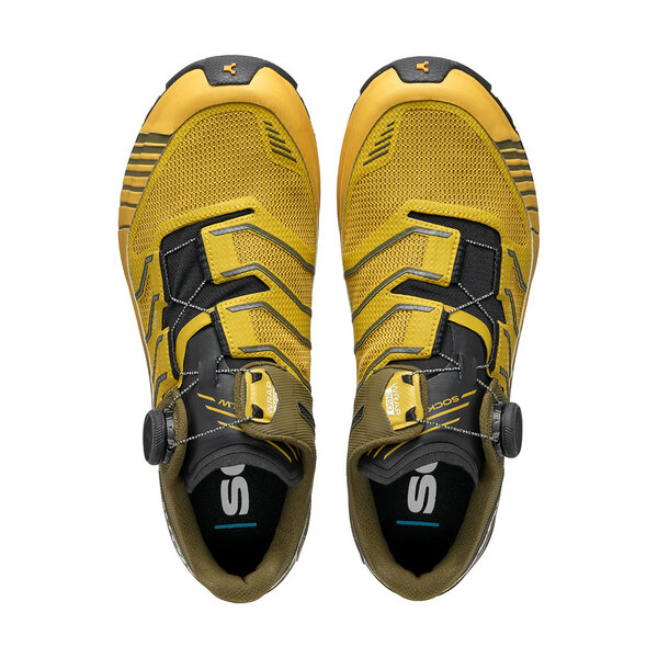 Sapatilha de Trail RIBELLE RUN KALIBRA HT OIL YELLOW IVY GREEN| SCARPA