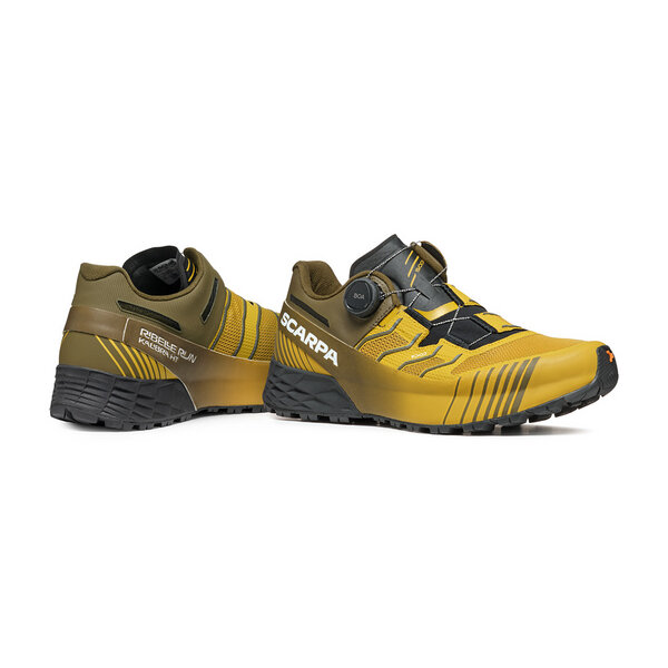 Sapatilha de Trail RIBELLE RUN KALIBRA HT OIL YELLOW IVY GREEN| SCARPA