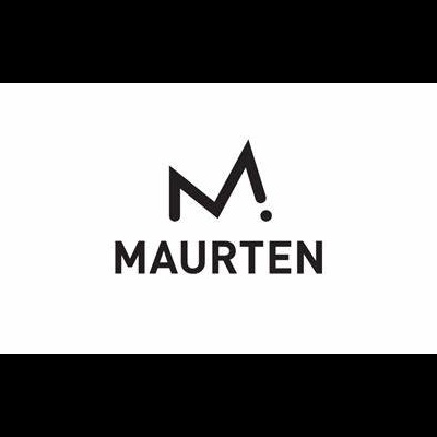 Logótipo da marca MAURTEN em fundo branco