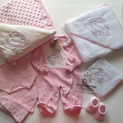 Conjunto maternidade Princesa /Príncipe