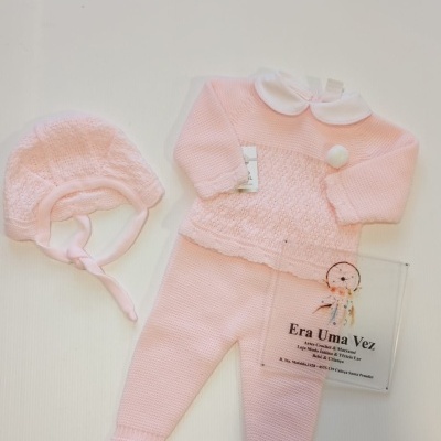 Camisola e calça de bebé