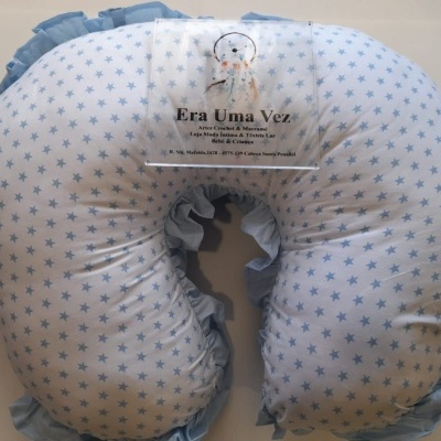 Almofada amamentação estrelas