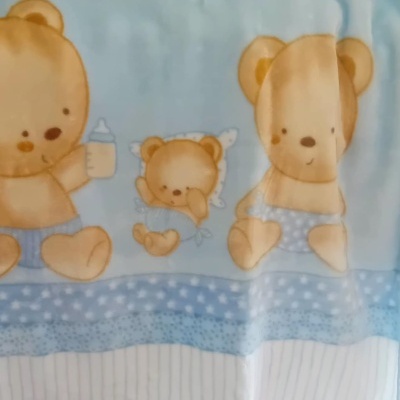 Cobertor bebé estampado