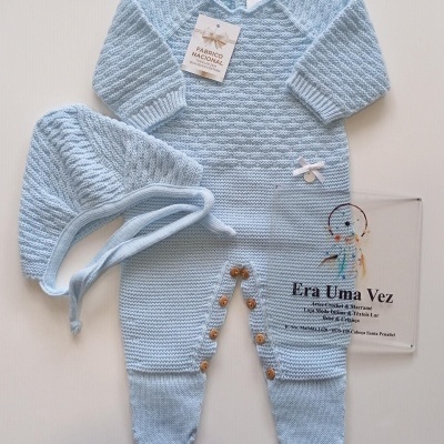 Babygrow malha bebé
