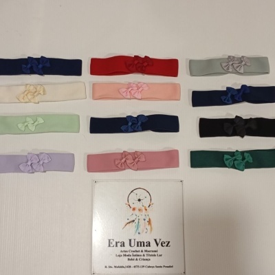 Fita lacinhos para bebé