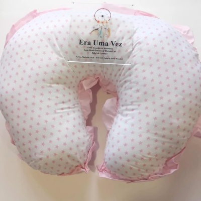 Almofada amamentação estrelas