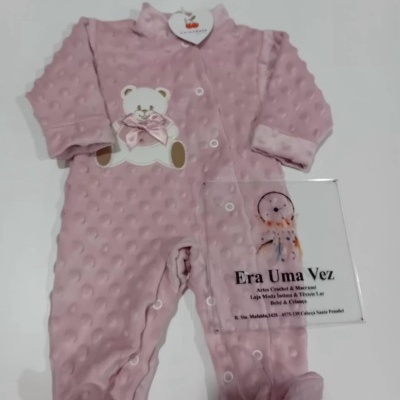 Babygrow pipoca para bebé