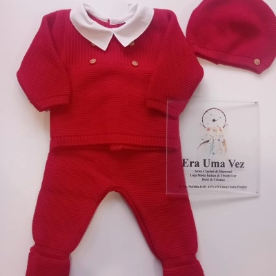Fatinho e gorro de bebé