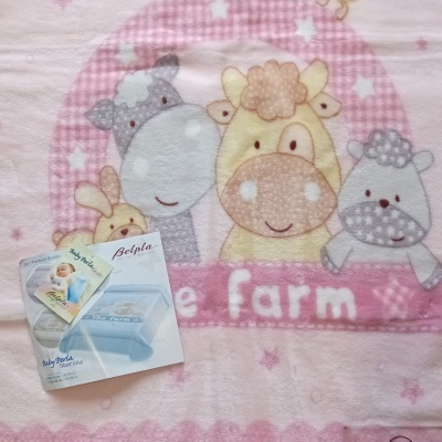 Cobertor bebé estampado