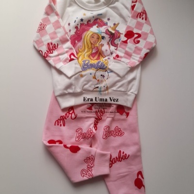 Fato treino criança Barbie